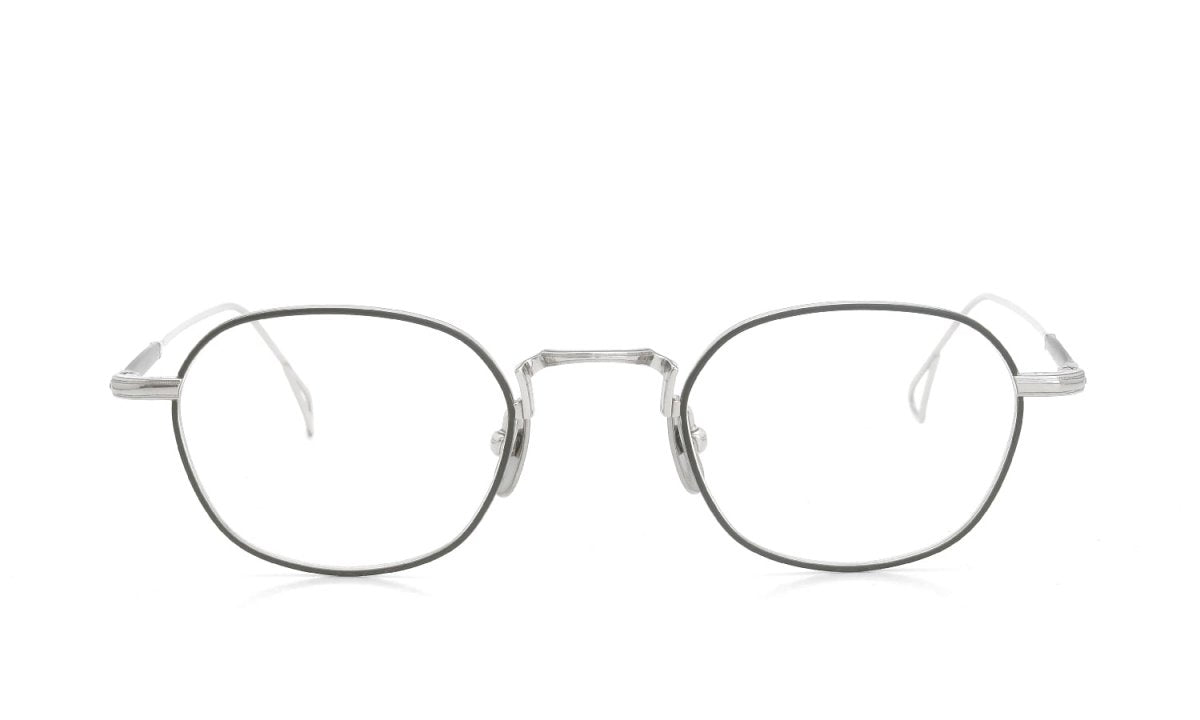 YELLOWS PLUS ARIEL EYEGLASS FRAME Silver/Moss Green
