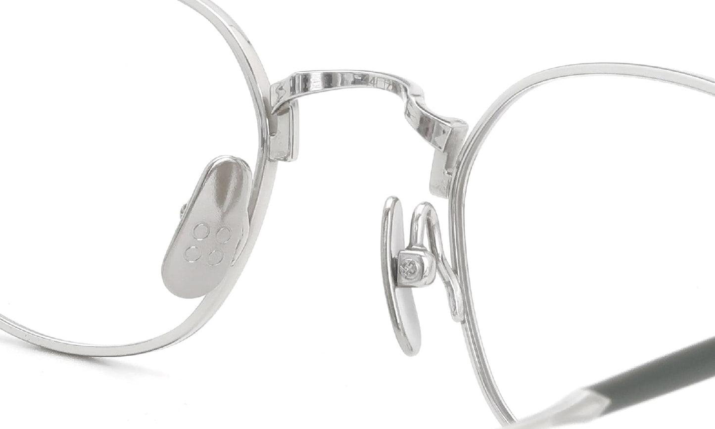 YELLOWS PLUS ARIEL EYEGLASS FRAME Silver/Moss Green