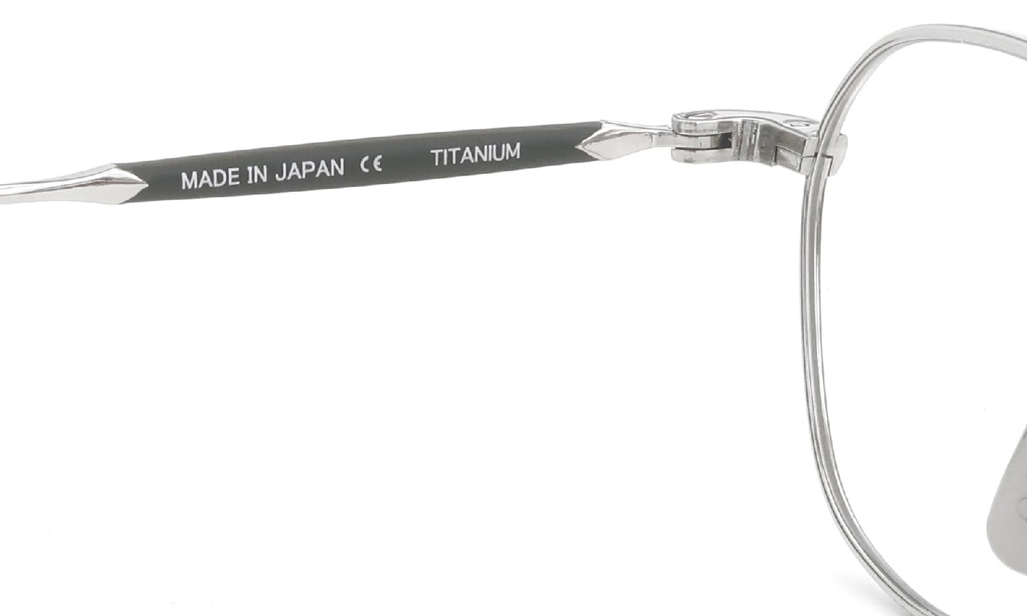 YELLOWS PLUS ARIEL EYEGLASS FRAME Silver/Moss Green