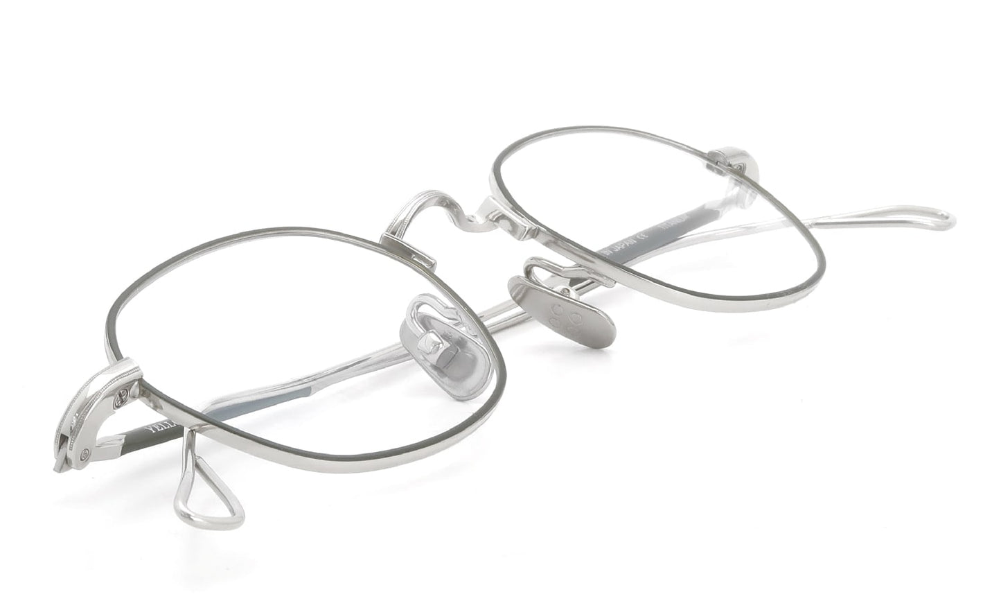 YELLOWS PLUS ARIEL EYEGLASS FRAME Silver/Moss Green