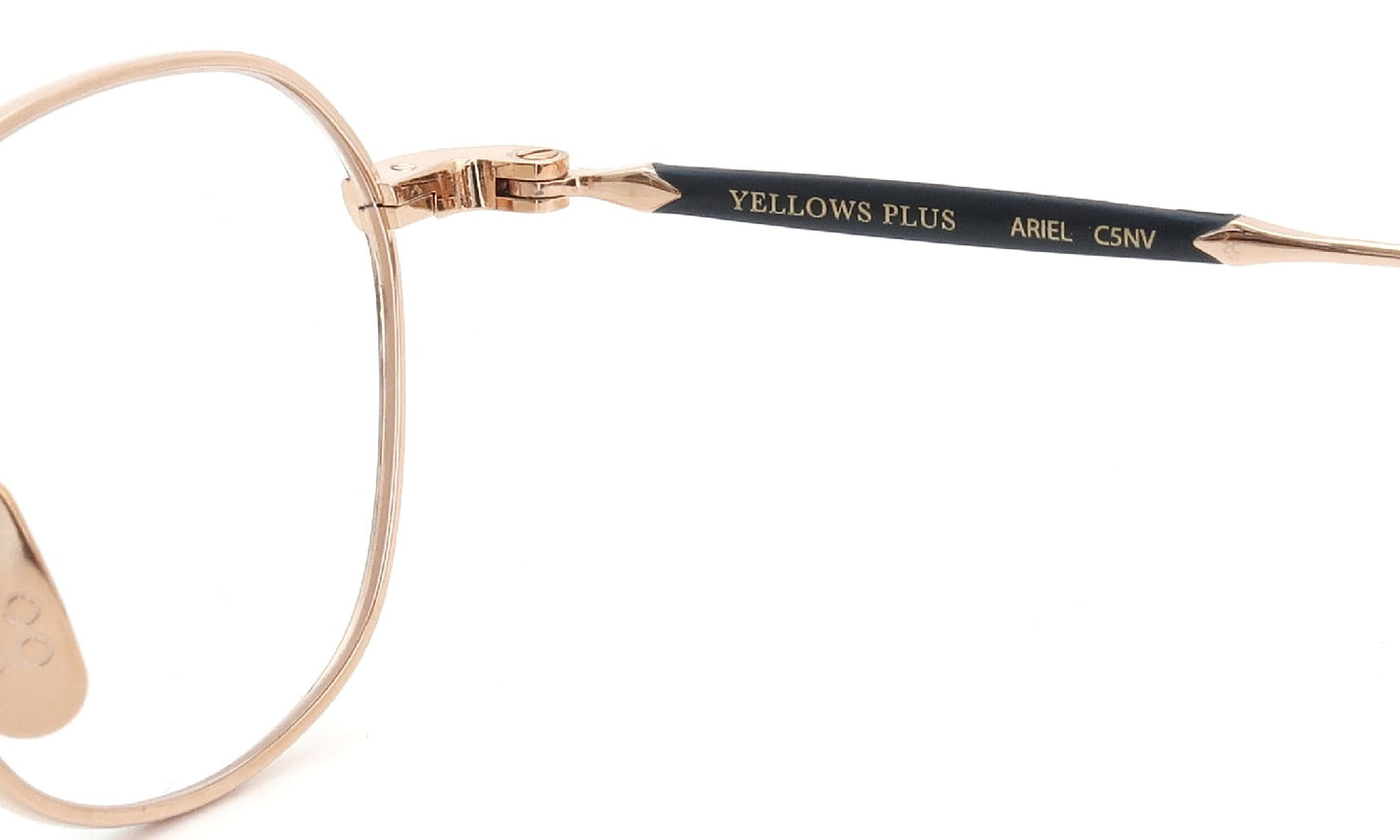 YELLOWS PLUS ARIEL EYEGLASS FRAME Deep Gold/Navy