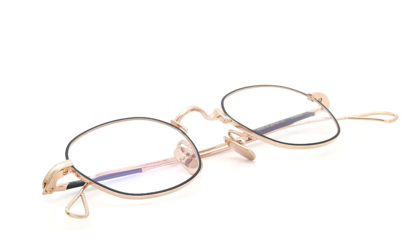 YELLOWS PLUS ARIEL EYEGLASS FRAME Deep Gold/Navy