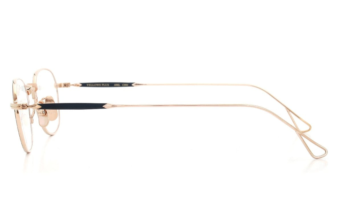 YELLOWS PLUS ARIEL EYEGLASS FRAME Deep Gold/Navy