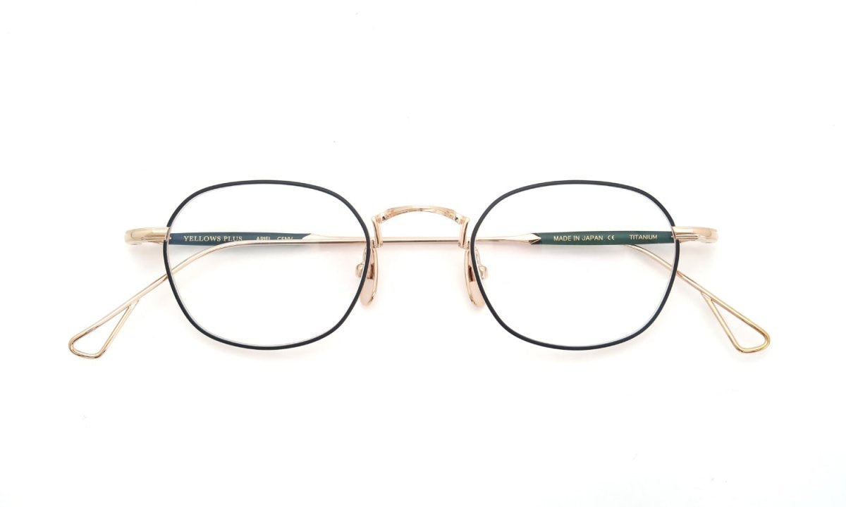 YELLOWS PLUS ARIEL EYEGLASS FRAME Deep Gold/Navy