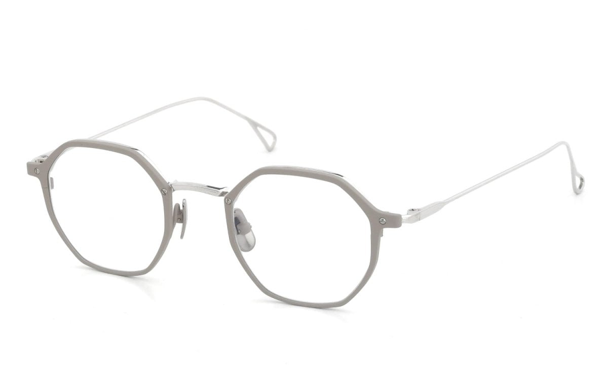YELLOWS PLUS DICK EYEWEAR Matt Beige/Silver