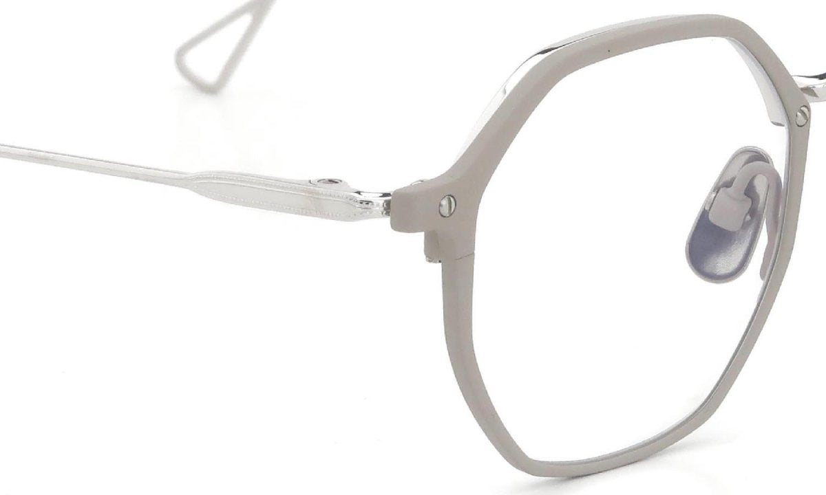 YELLOWS PLUS DICK EYEWEAR Matt Beige/Silver