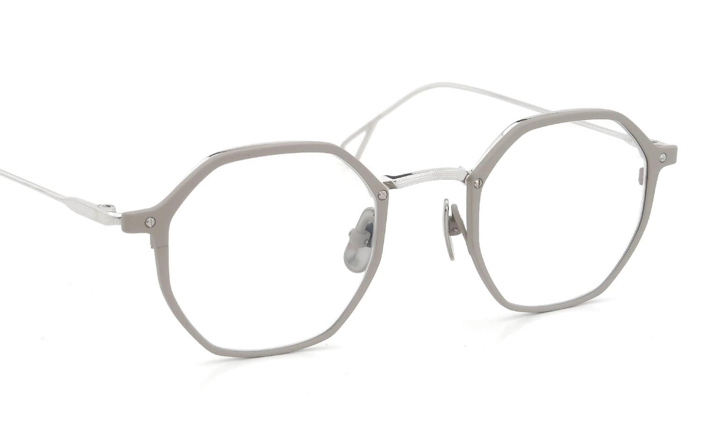 YELLOWS PLUS DICK EYEWEAR Matt Beige/Silver