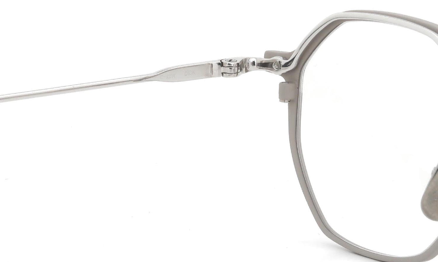 YELLOWS PLUS DICK EYEWEAR Matt Beige/Silver
