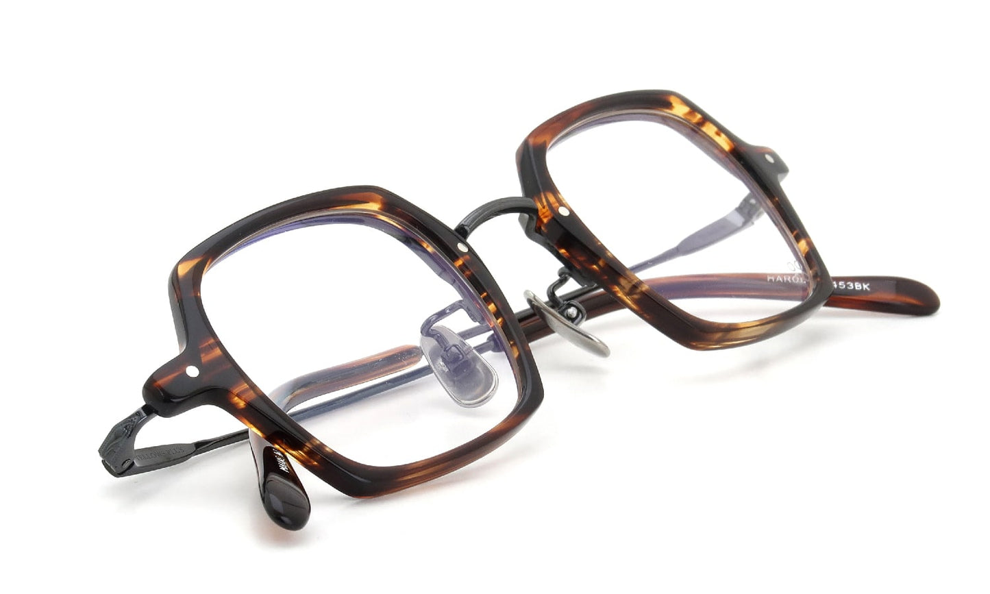 YELLOWS PLUS HAROLD EYEWEAR Delicated Demi/Black