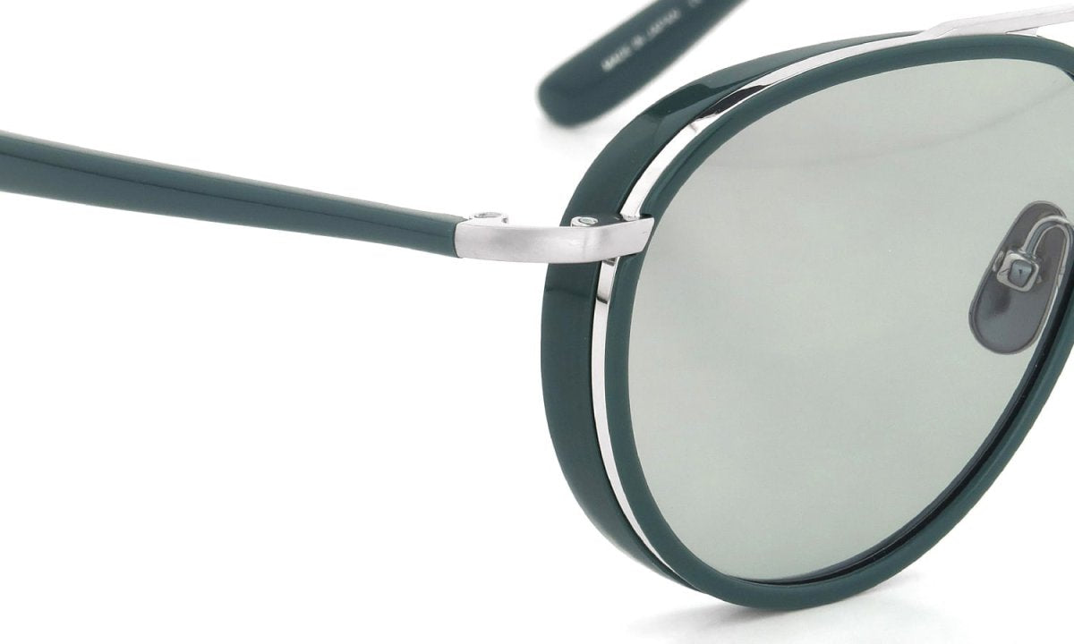 YELLOWS PLUS NATE SUNGLASS Cactus green/Silver