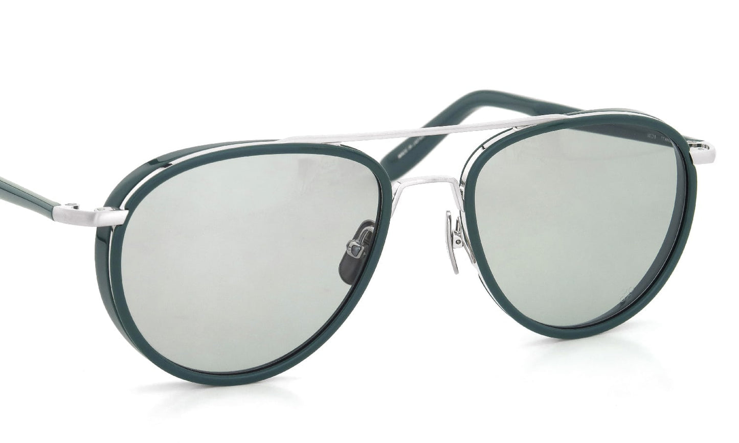 YELLOWS PLUS NATE SUNGLASS Cactus green/Silver