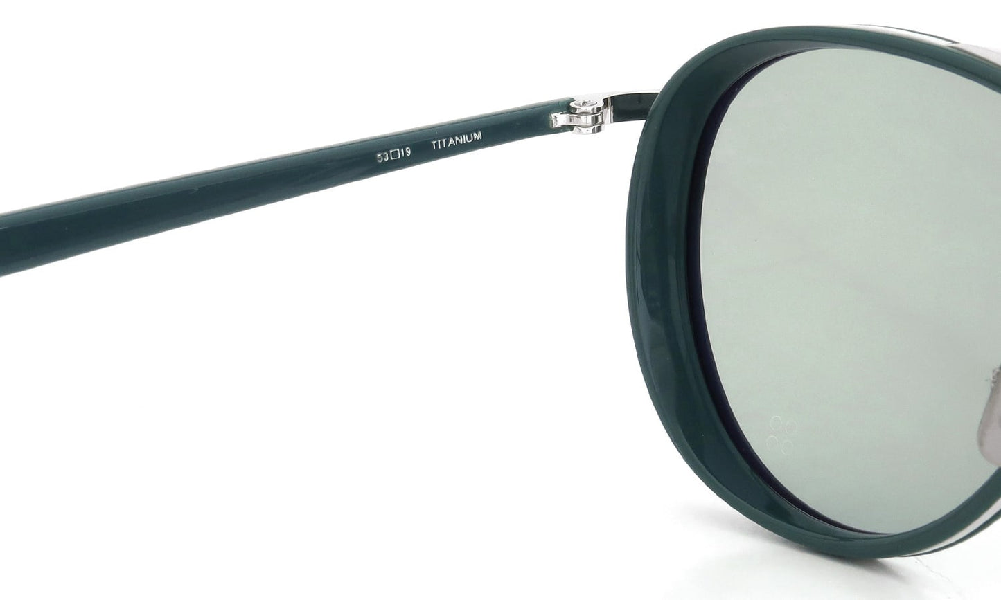 YELLOWS PLUS NATE SUNGLASS Cactus green/Silver