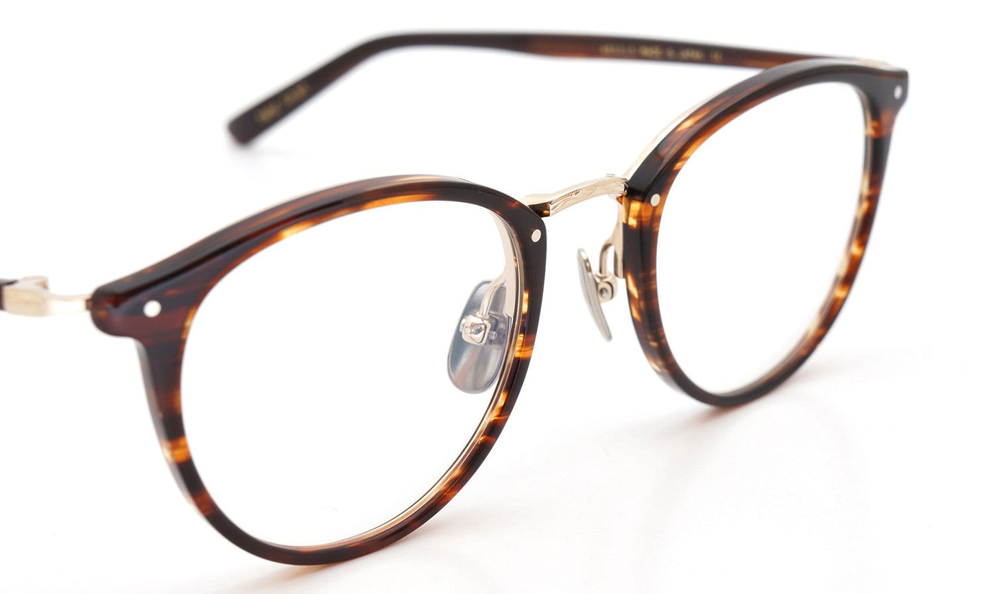 YELLOWS PLUS NICKY EYEGLASS FRAME Demi Brown / Gold