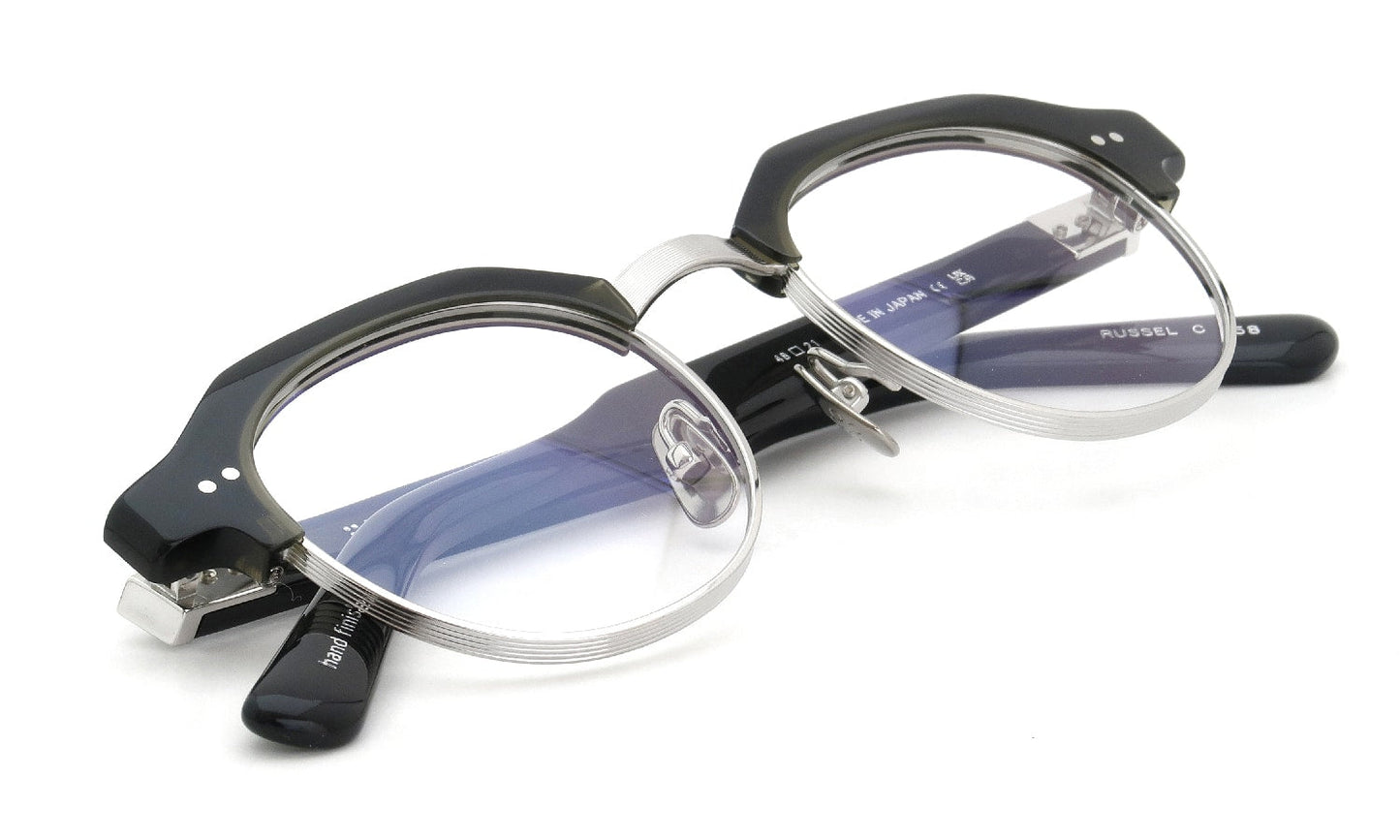 YELLOWS PLUS RUSSEL EYEWEAR Tawny Olive/Silver