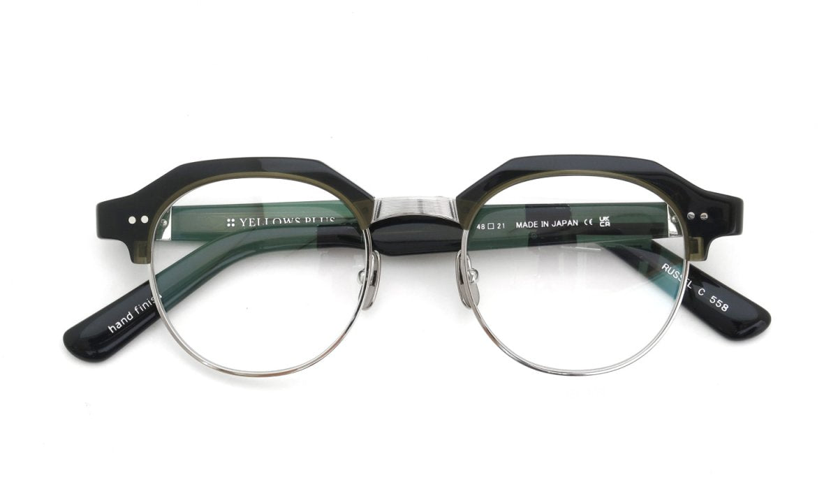 YELLOWS PLUS RUSSEL EYEWEAR Tawny Olive/Silver