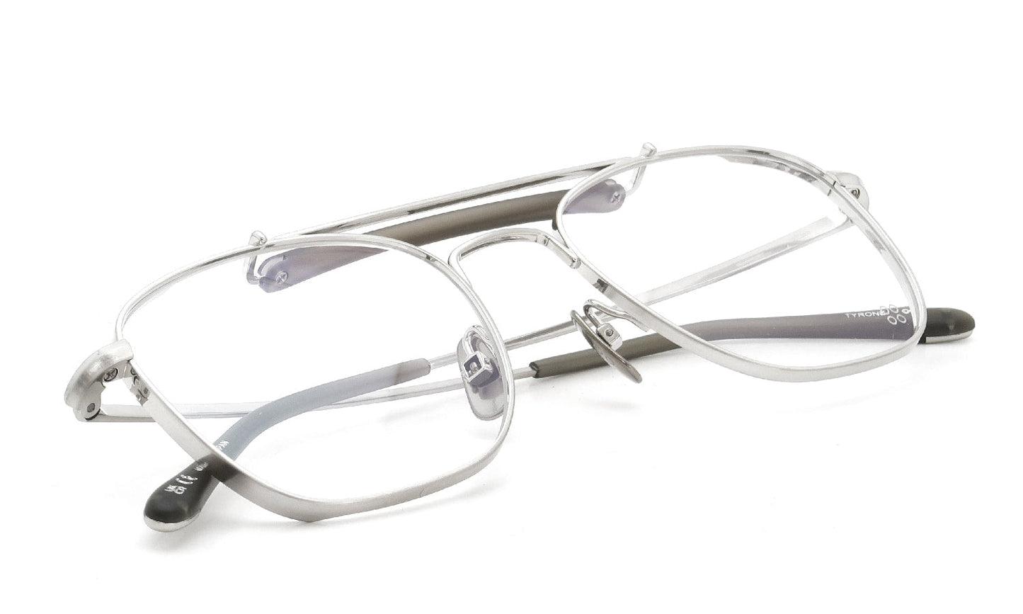 YELLOWS PLUS TYRONE EYEWEAR Matte Gray/Silver