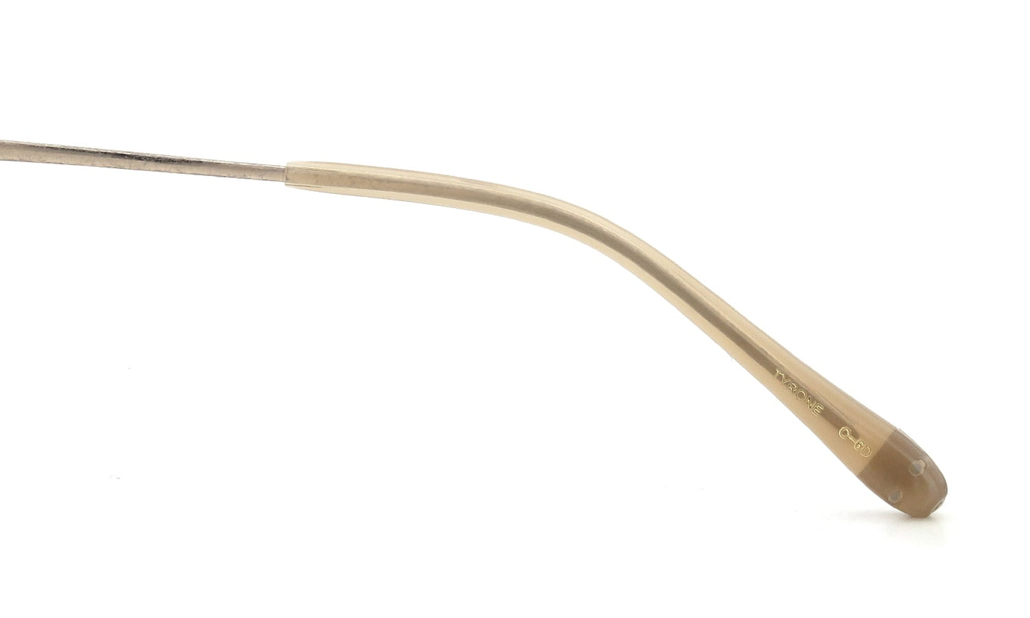 YELLOWS PLUS TYRONE EYEWEAR Beige/Damage Gold