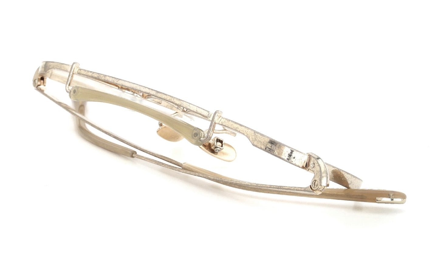 YELLOWS PLUS TYRONE EYEWEAR Beige/Damage Gold