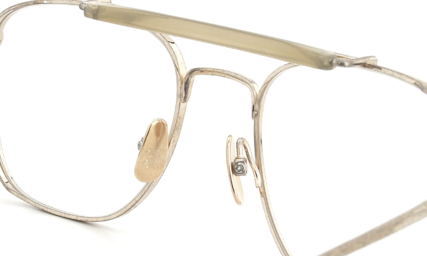 YELLOWS PLUS TYRONE EYEWEAR Beige/Damage Gold