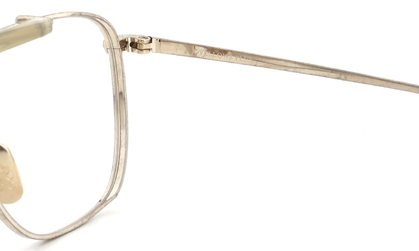 YELLOWS PLUS TYRONE EYEWEAR Beige/Damage Gold