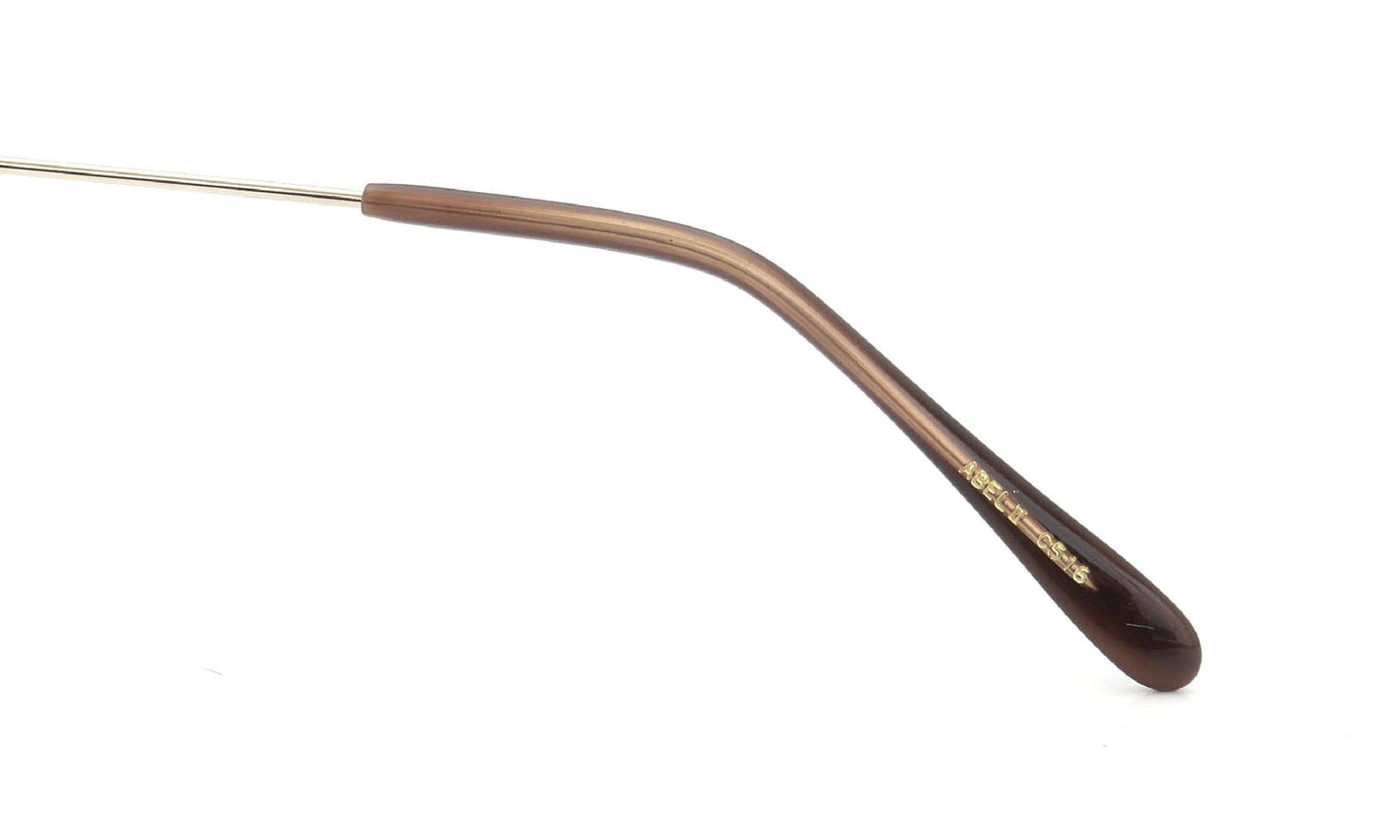 YELLOWS PLUS ABEL II EYEWEAR Turkish Cafe/Gold