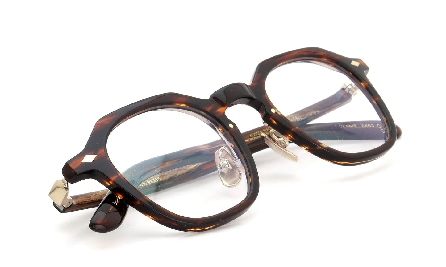 YELLOWS PLUS DENNIS EYEWEAR Delicated Demi/Gold