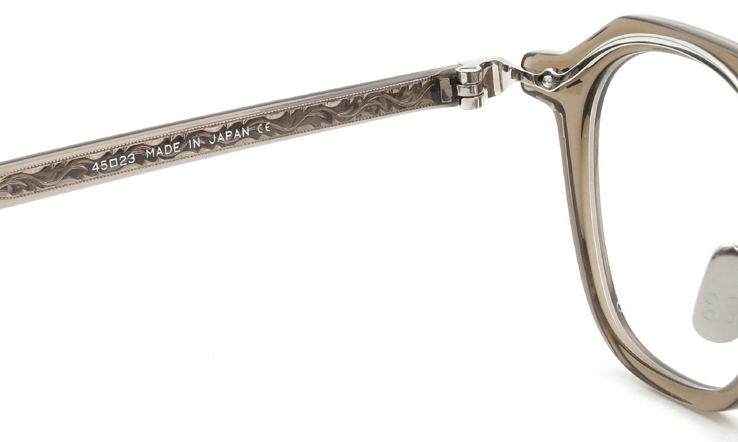 YELLOWS PLUS DENNIS EYEWEAR Burnt Umber/Silver