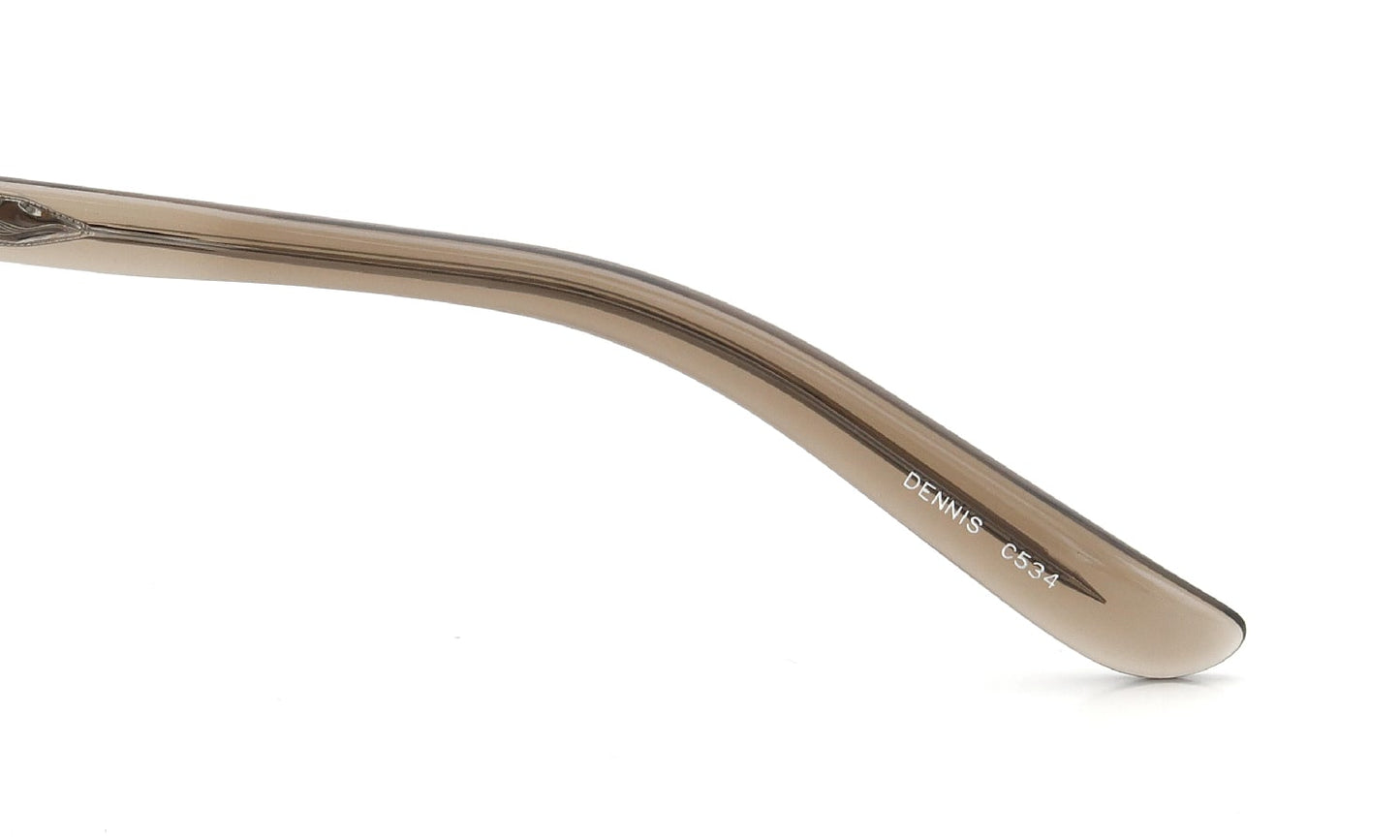 YELLOWS PLUS DENNIS EYEWEAR Burnt Umber/Silver