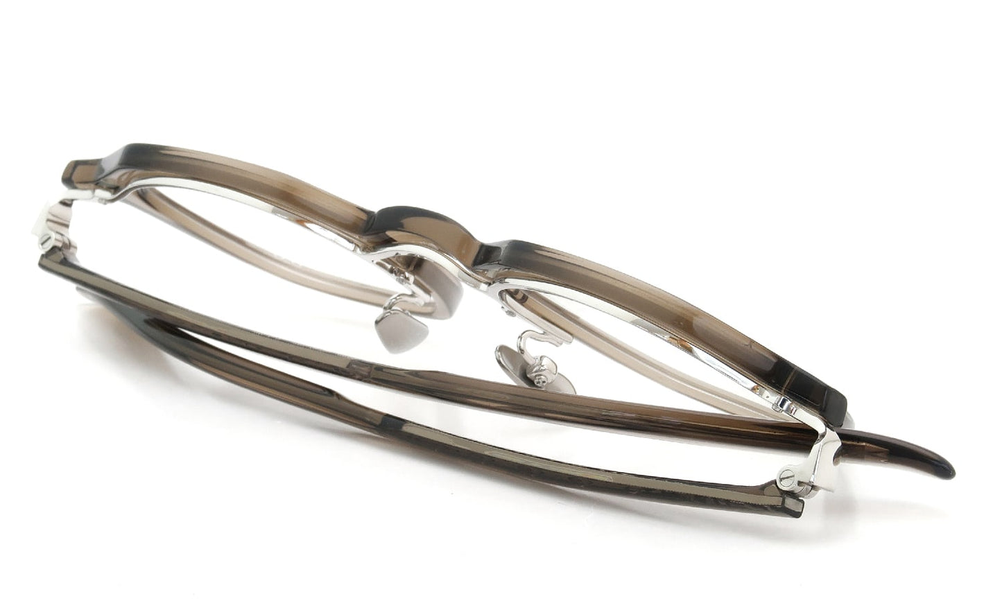 YELLOWS PLUS DENNIS EYEWEAR Burnt Umber/Silver