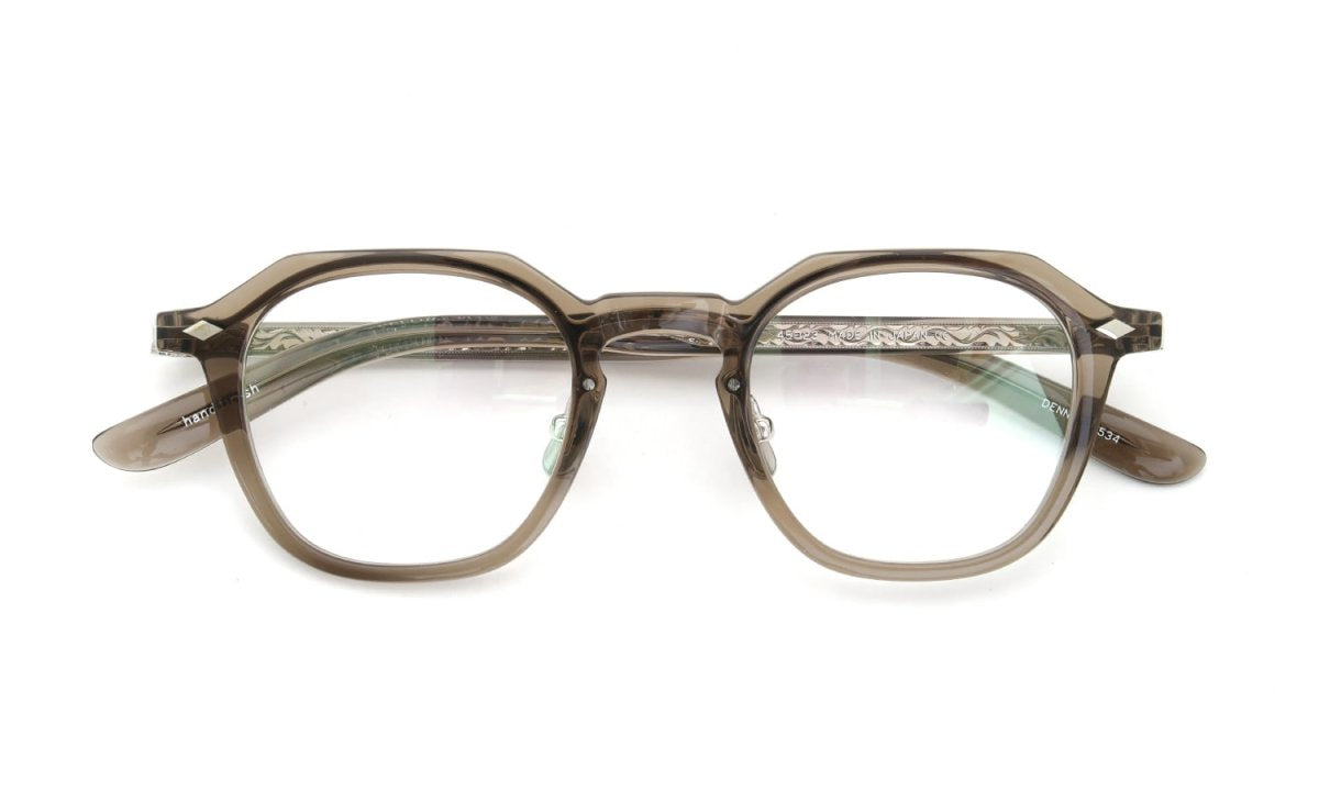 YELLOWS PLUS DENNIS EYEWEAR Burnt Umber/Silver