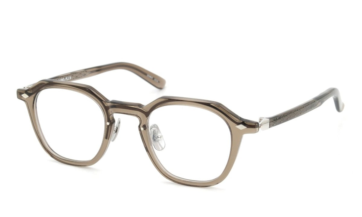 YELLOWS PLUS DENNIS EYEWEAR Burnt Umber/Silver