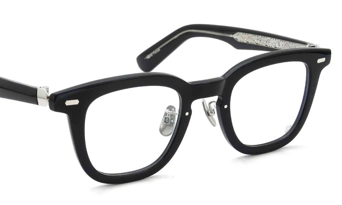 YELLOWS PLUS LESTER EYEGLASS FRAME Black/Silver