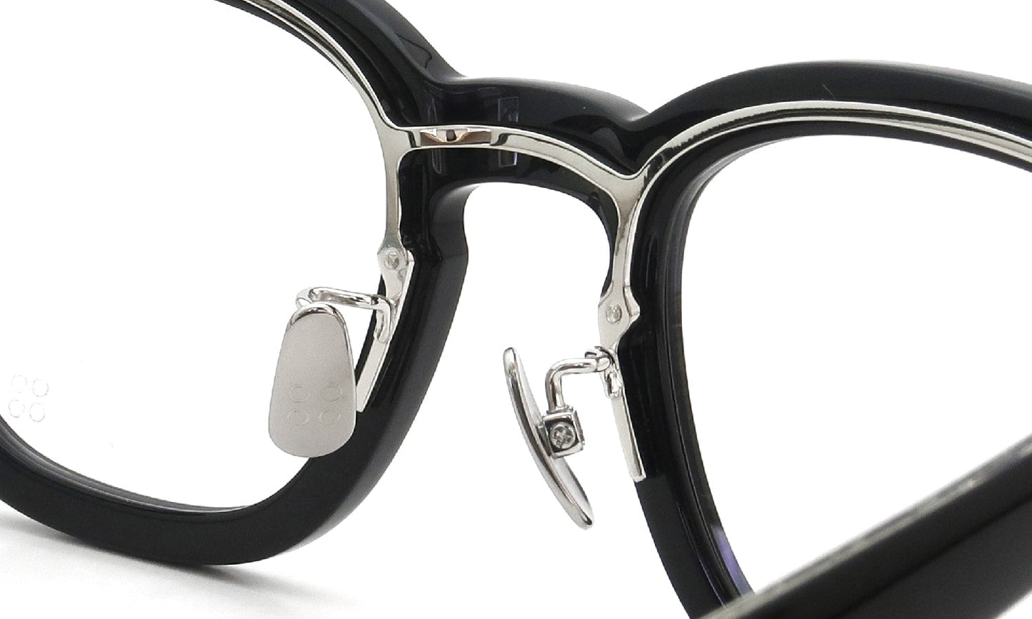 YELLOWS PLUS LESTER EYEGLASS FRAME Black/Silver