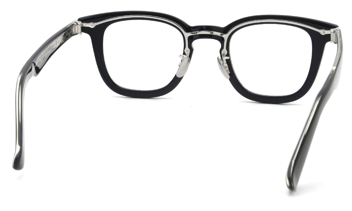 YELLOWS PLUS LESTER EYEGLASS FRAME Black/Silver