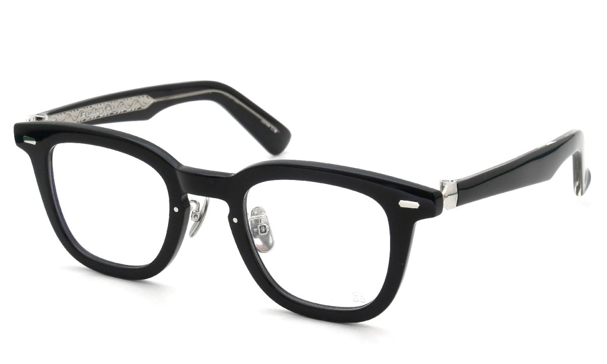 YELLOWS PLUS LESTER EYEGLASS FRAME Black/Silver