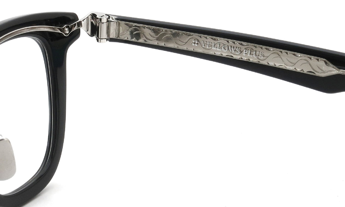 YELLOWS PLUS LESTER EYEGLASS FRAME Black/Silver