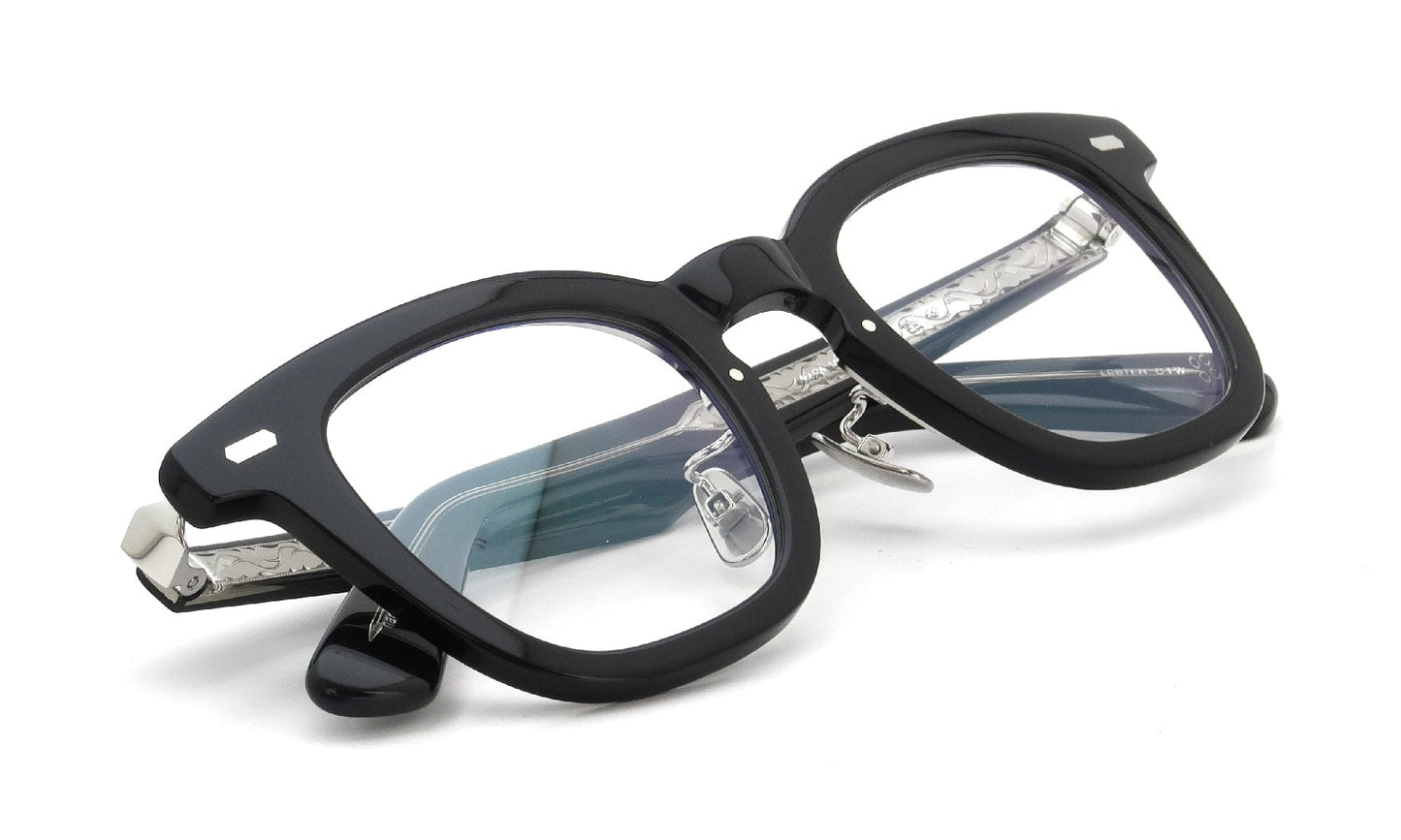 YELLOWS PLUS LESTER EYEGLASS FRAME Black/Silver