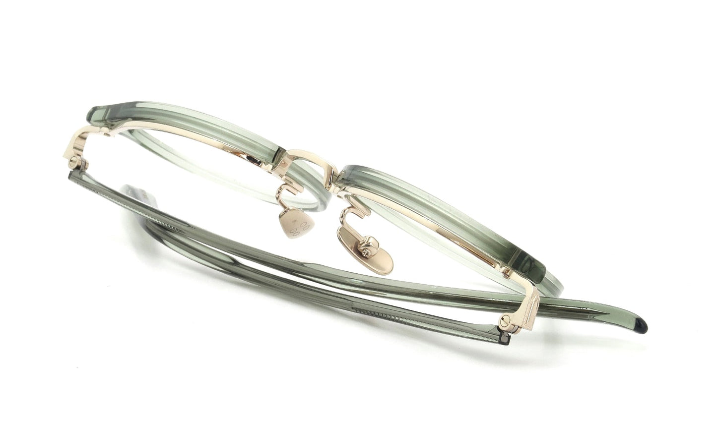 YELLOWS PLUS SILMO2023 SELINA EYEWEAR Mist Green/Gold