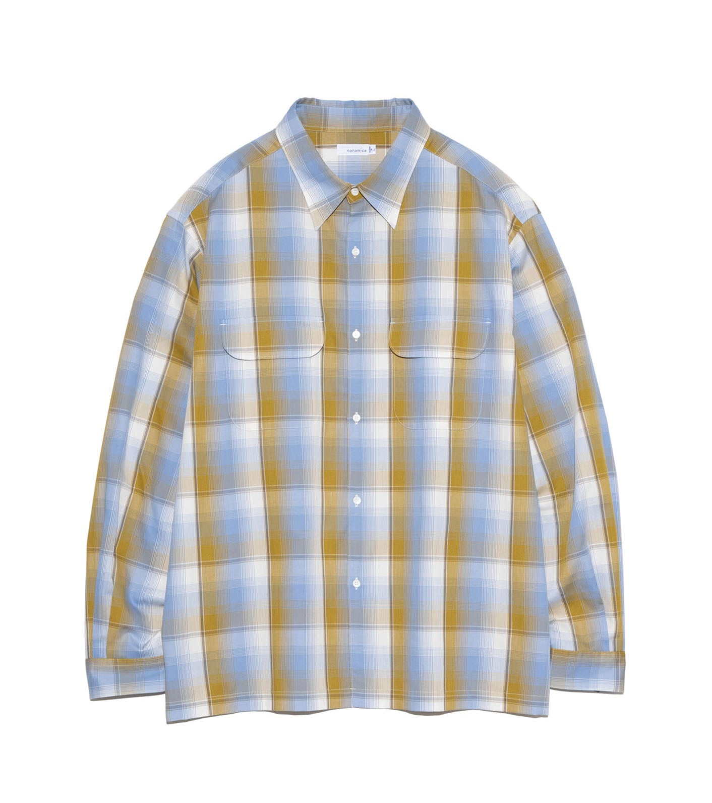 nanamica Regular Collar Pique Shirt