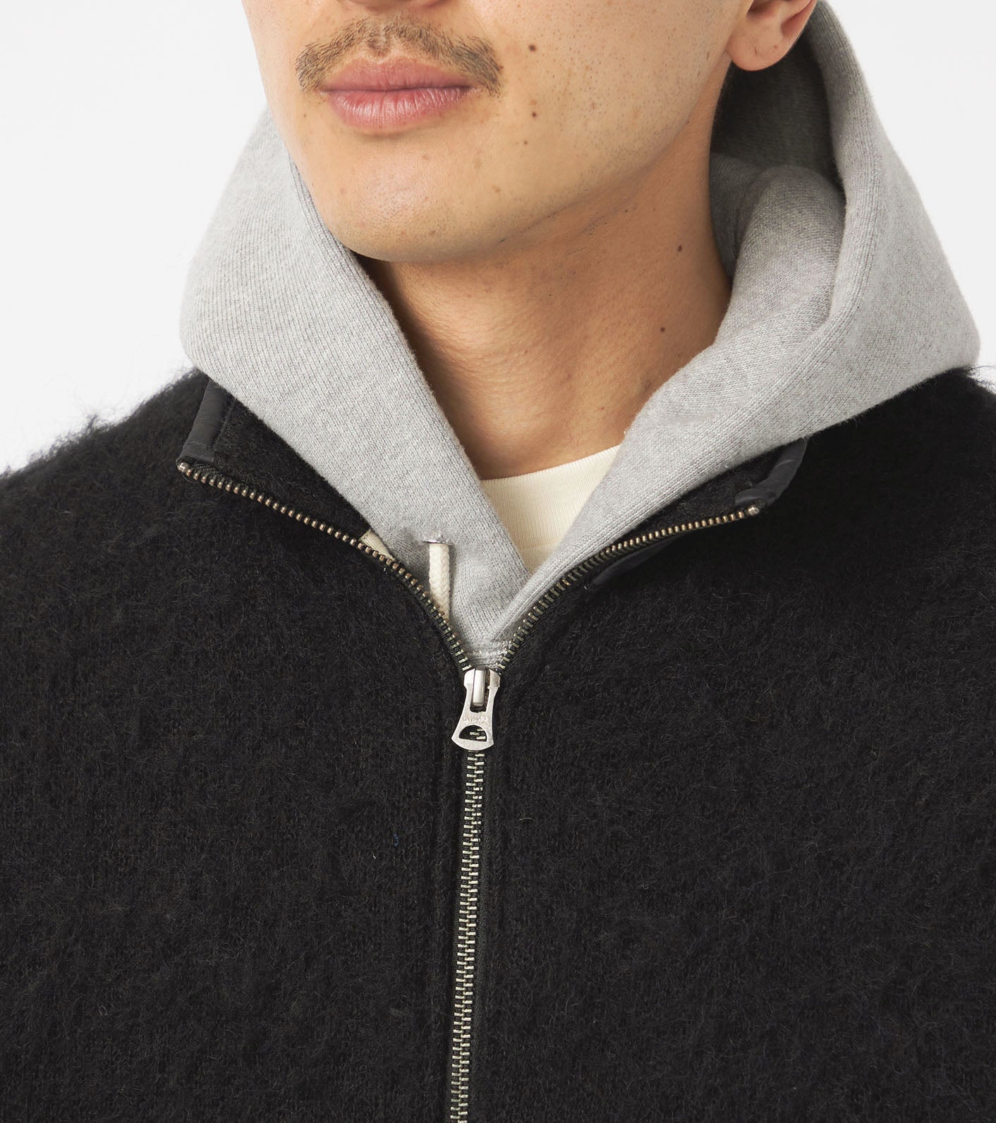 nanamica Zip-Up Mohair Vest