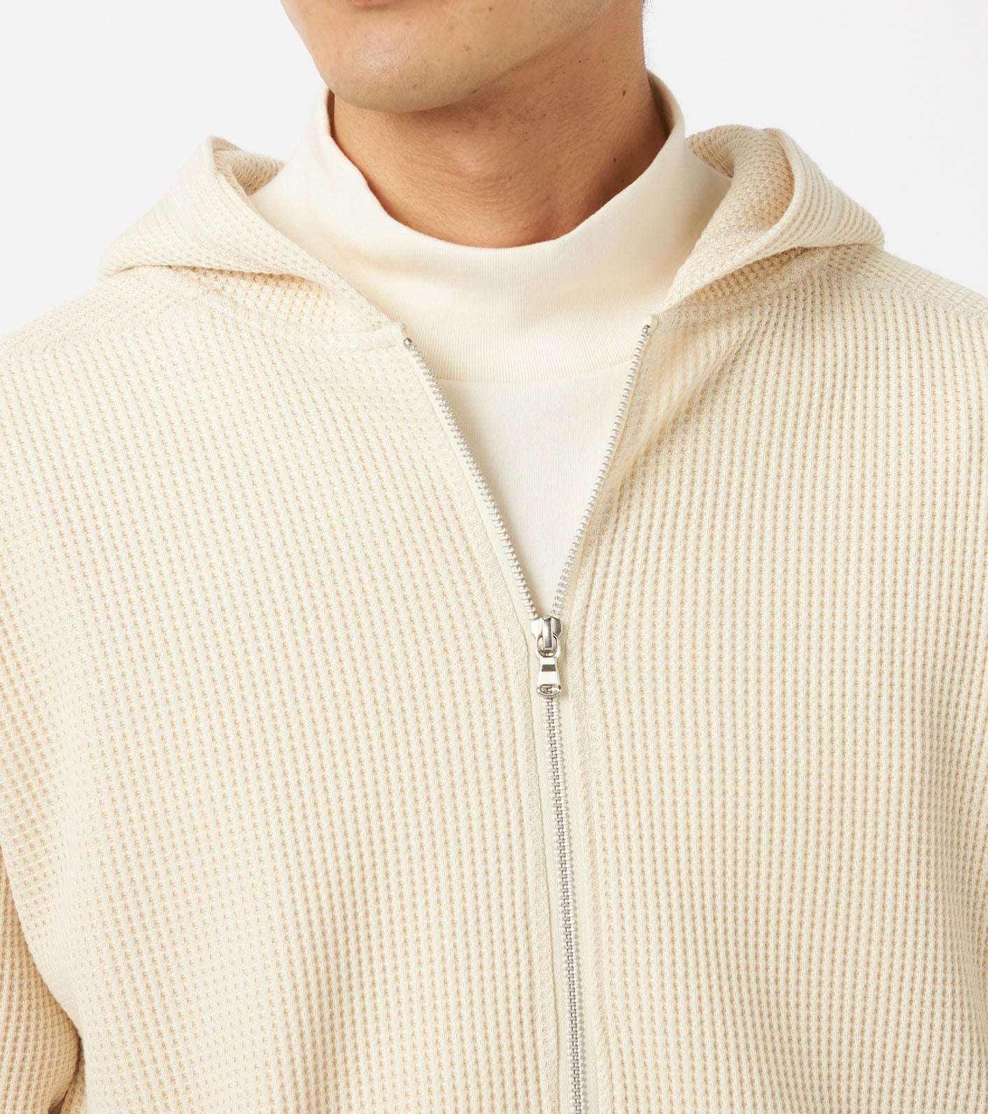 nanamica Zip-Up Thermal Hoodie