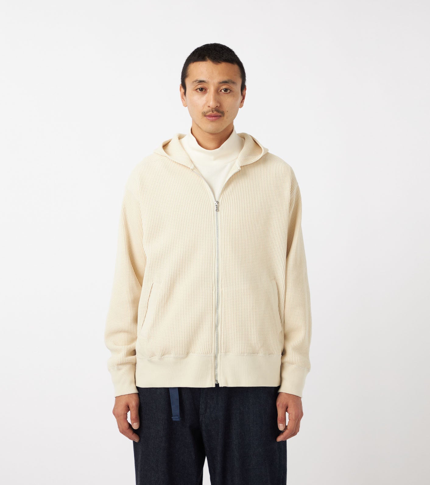 nanamica Zip-Up Thermal Hoodie