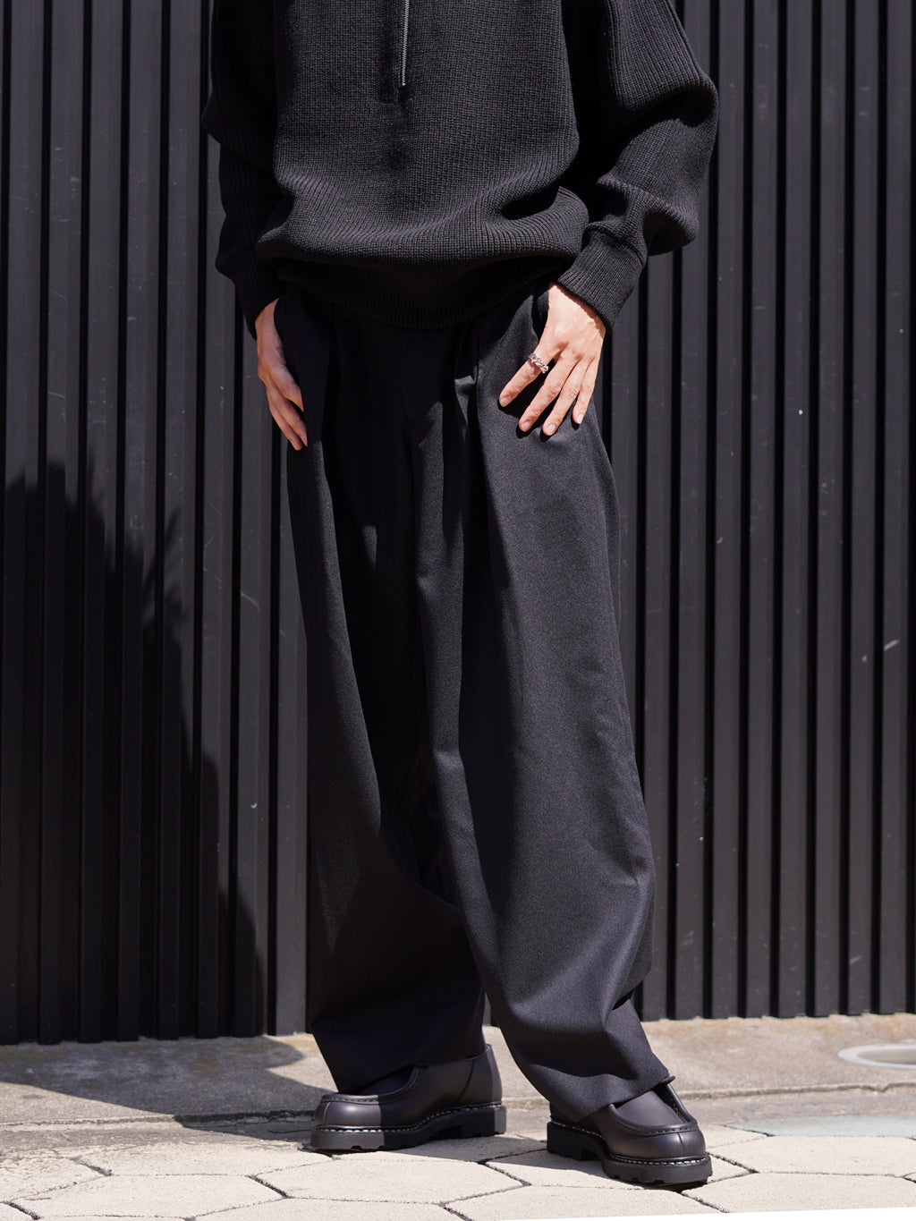 ssstein EASY WIDE TROUSERS