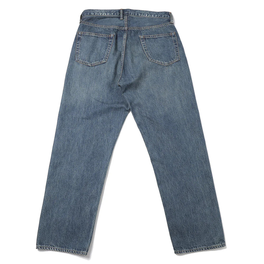 A.PRESSE Washed Denim Wide Pants