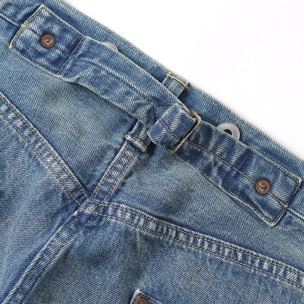 A.PRESSE NO.2 Washed Denim Pants