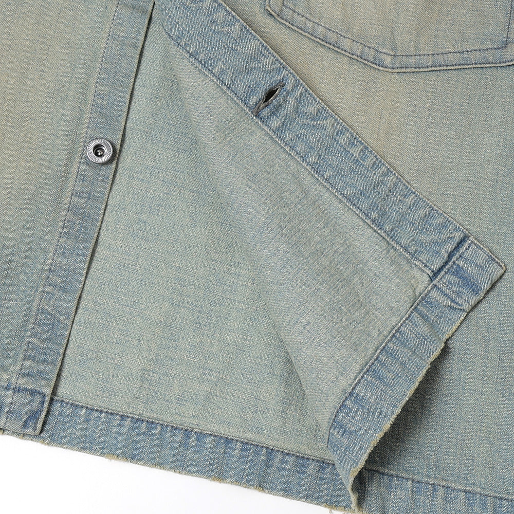 A.PRESSE Vintage US Navy Denim Jacket