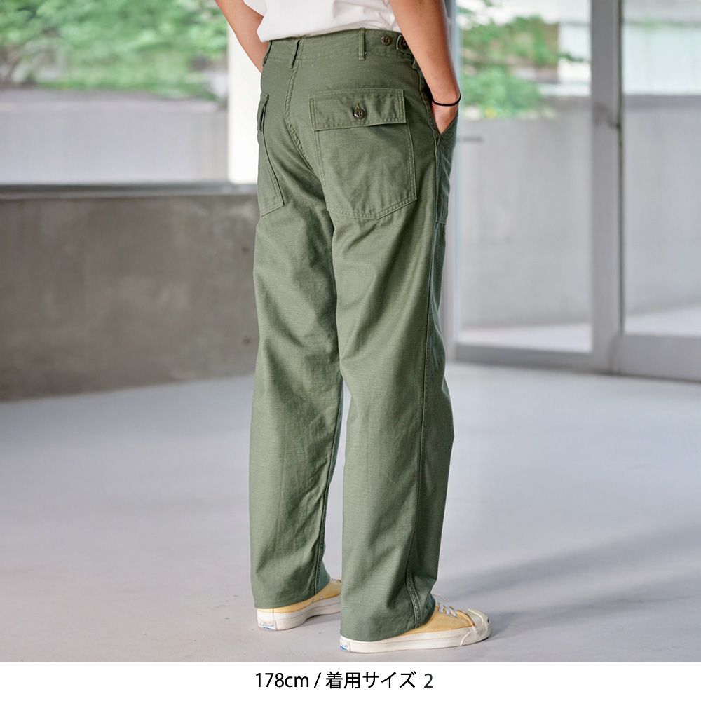 orSlow US ARMY FATIGUE PANTS Green