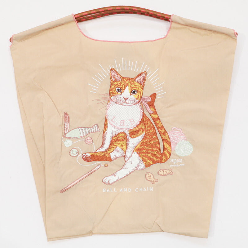 Ball & Chain Tote Bag D.BABY CAT (M)