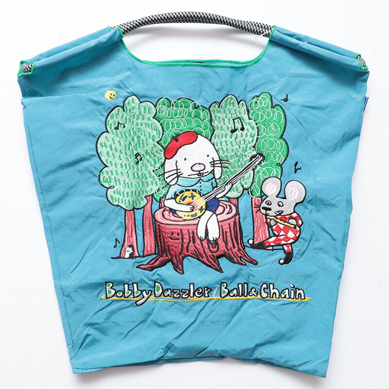 Ball & Chain Tote Bag BOBBY DAZZLER B.Rabbit Guitar (M)