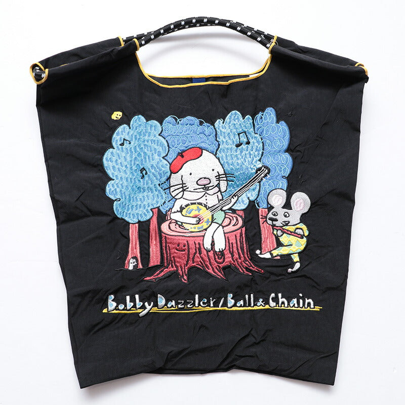 Ball & Chain Tote Bag BOBBY DAZZLER B.Rabbit Guitar (M)